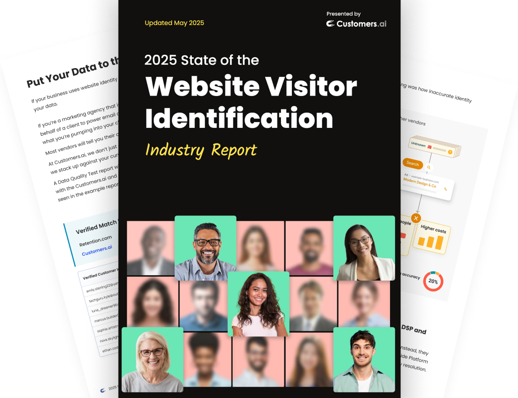 Website Visitor Identification Industry Report May 2025 Update Cover